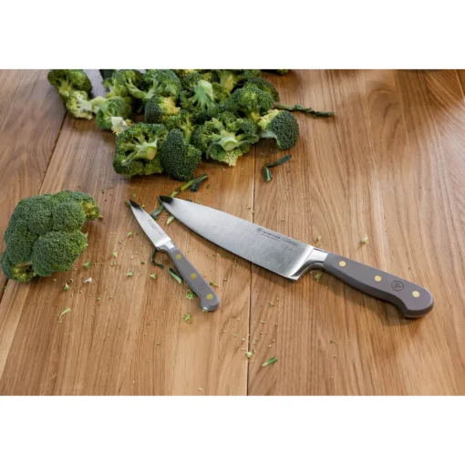 Wusthof Classic 14cm Serrated Utility Knife - Velvet Oyster