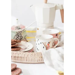 Yvonne Ellen Bone China 330ml Alphabet Mug - I