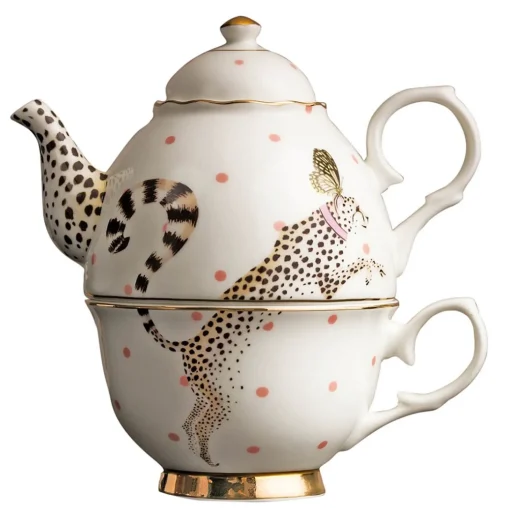 Yvonne Ellen Tea For One - Cheeky Cheetah