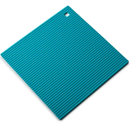 Zeal 22cm Large Silicone Trivet Mat - Neon Aqua