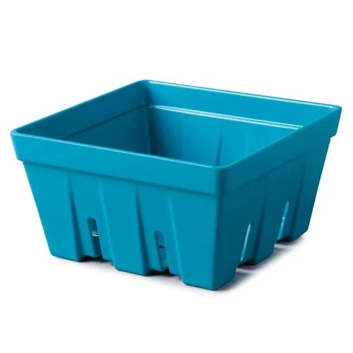 Zeal 19cm Melamine Berry Box & Colander - Aqua