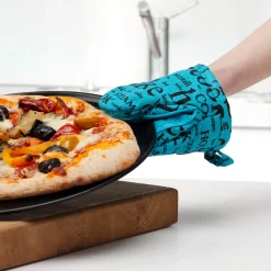 Zeal Hot Grab Mini Oven Mitt - Aqua