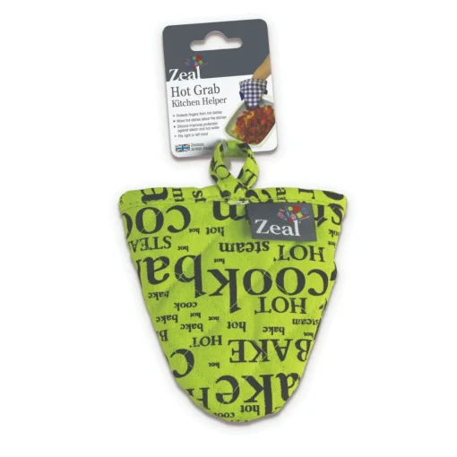 Zeal Silicone & Cotton Mini Oven Mitt - Assorted Colours
