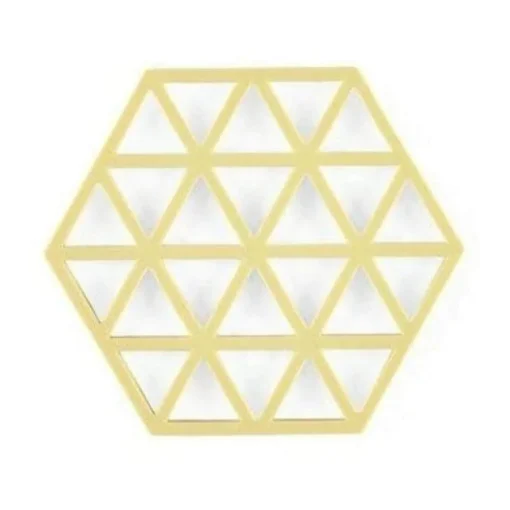 Zone Denmark Triangles Silicone Trivet - Chardonnay